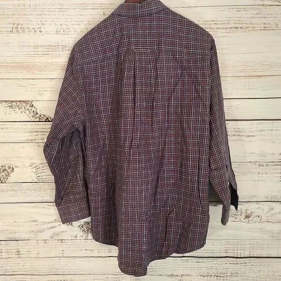 ORVIS Plaid Long Sleeve Button Down Shirt L - great condition - Picture 3 of 3